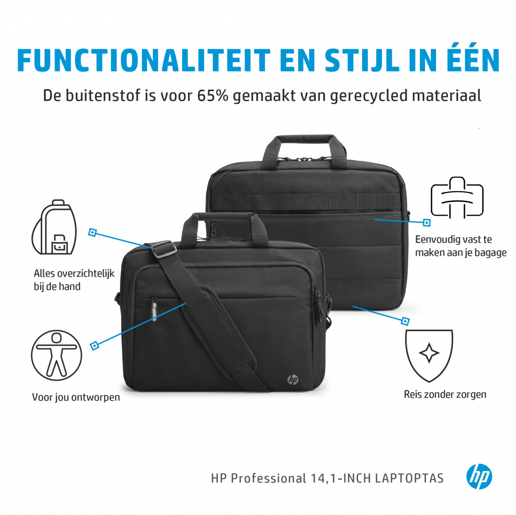HP Professionele Laptoptas van 14,1 inch - Afbeelding 9