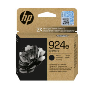 HP 924e EvoMore originele zwarte inktcartridge