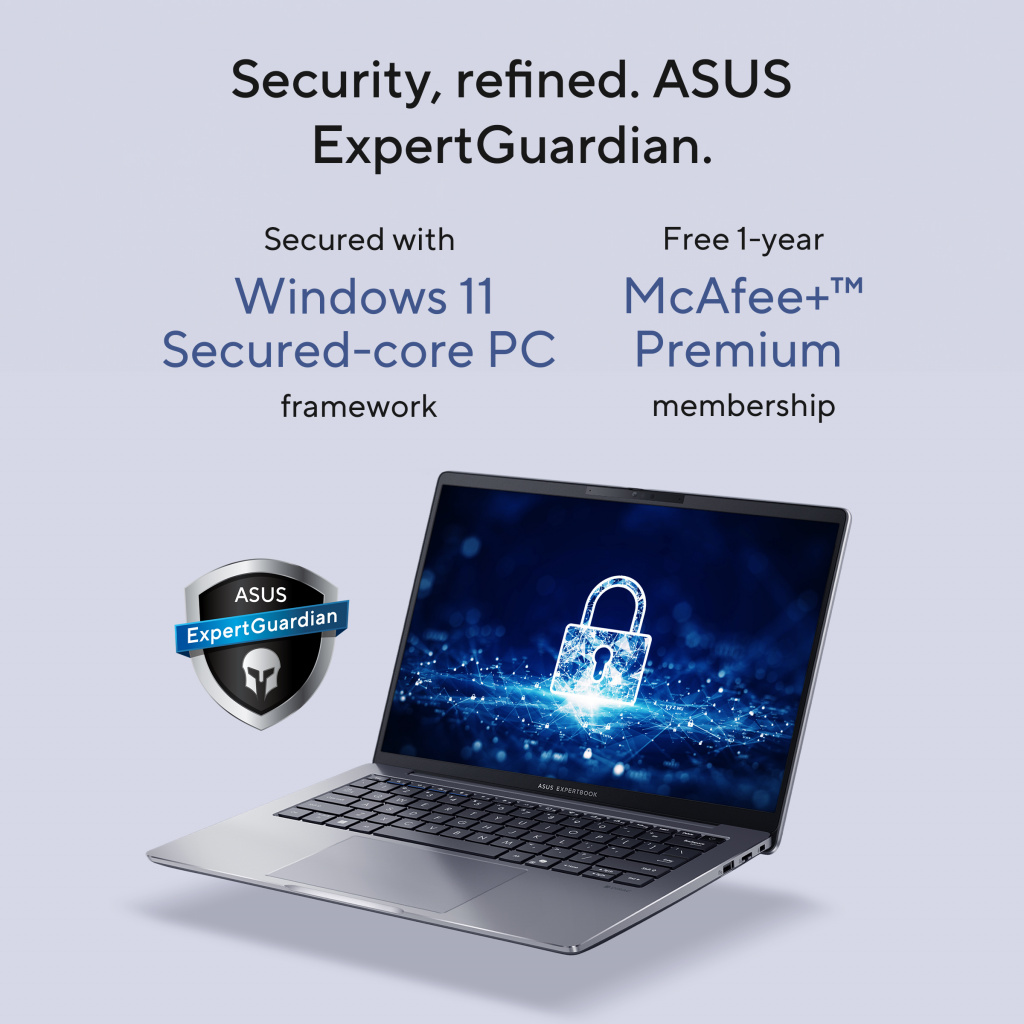 ASUS ExpertBook P3 P3405CVA-LY0259X Intel® Core™ i7 i7-13620H Laptop 35,6 cm (14") WUXGA 32 GB DDR5-SDRAM 1 TB SSD Wi-Fi 6 (802. - Afbeelding 22