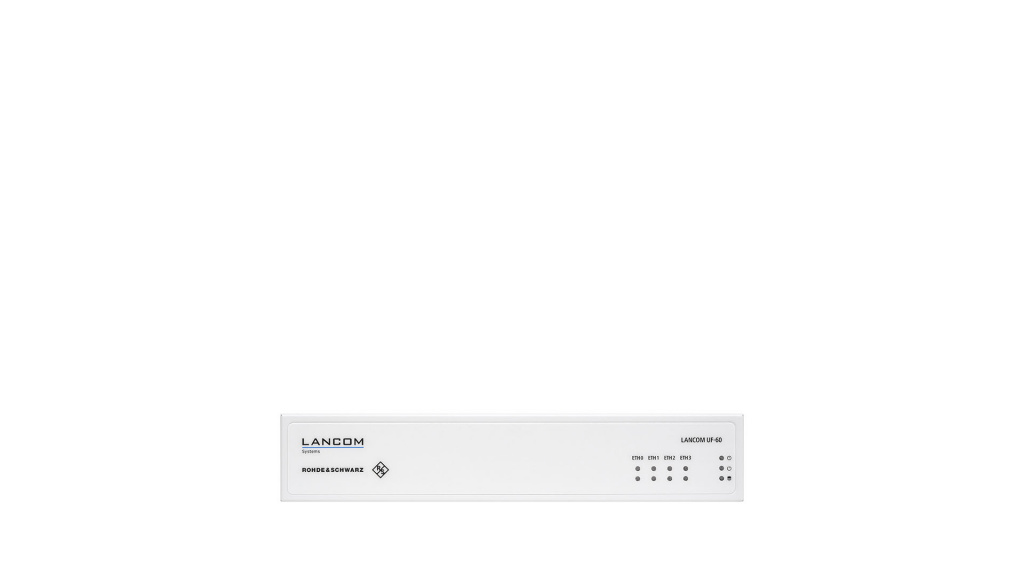 LANCOM R&S Unified Firewall UF-60 firewall (hardware) Desktop 3,5 Gbit/s