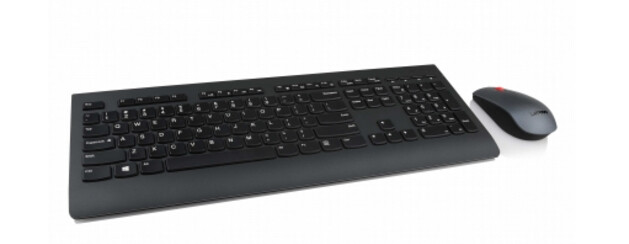 Lenovo 4X30H56829 toetsenbord Inclusief muis Universeel RF Draadloos QWERTY Amerikaans Engels Zwart