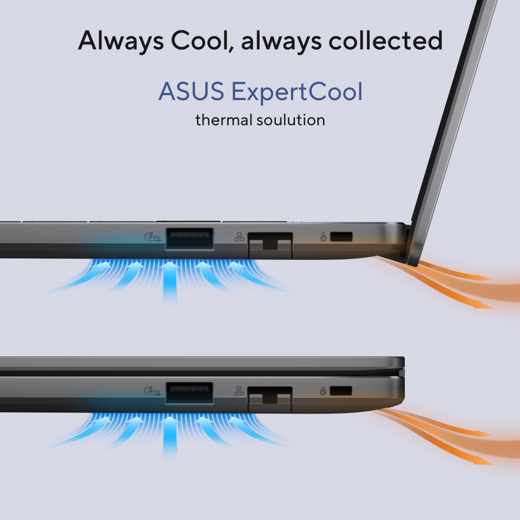 ASUS ExpertBook P3 P3405CVA-LY0259X Intel® Core™ i7 i7-13620H Laptop 35,6 cm (14") WUXGA 32 GB DDR5-SDRAM 1 TB SSD Wi-Fi 6 (802. - Afbeelding 19