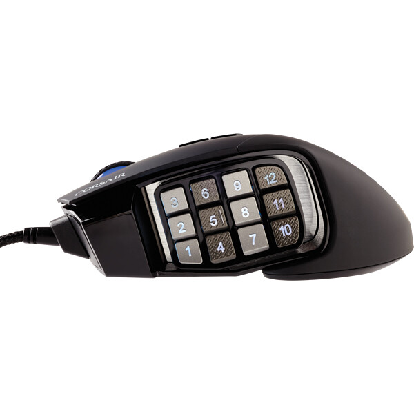 Corsair Scimitar RGB Elite muis Gamen Rechtshandig USB Type-A Optisch 18000 DPI - Afbeelding 4