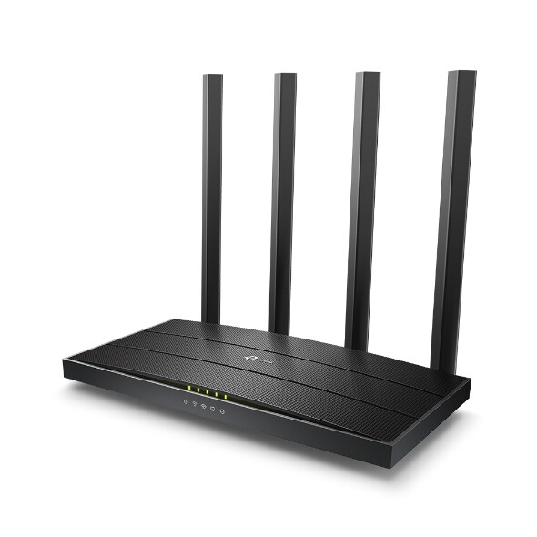 TP-Link Archer C6 draadloze router Gigabit Ethernet Dual-band (2.4 GHz / 5 GHz) Zwart - Afbeelding 2