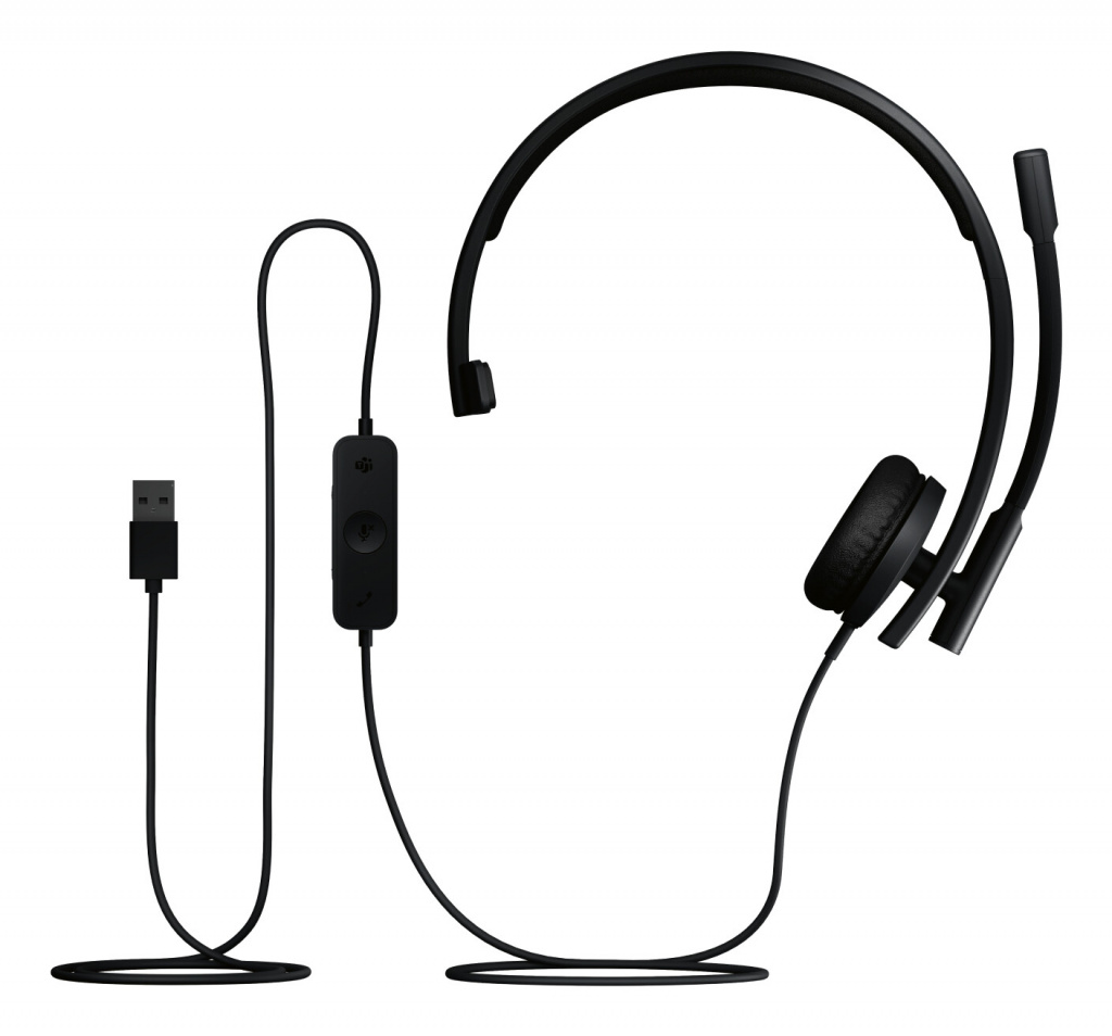 Logitech H570e Headset Bedraad Hoofdband Kantoor/callcenter USB Type-A Zwart - Afbeelding 5