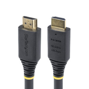 StarTech.com 5m Premium Gecertificeerde High Speed HDMI Kabel, 4K 60Hz/1440p 144Hz, HDR10/HDCP 2.2/ARC, 18Gbps, UHD HDMI 2.0 Kab