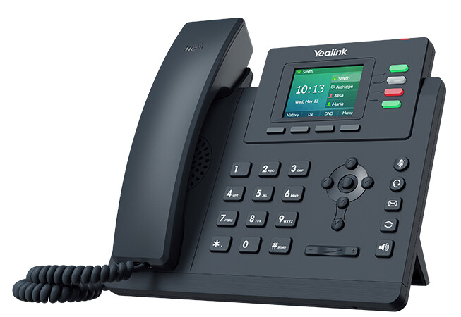 Yealink T33P IP telefoon Grijs 4 regels - Afbeelding 2