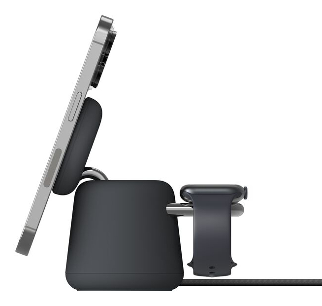 Belkin BoostCharge Pro Hoofdtelefoons, Smartphone, Smartwatch Houtskool AC Draadloos opladen Snel opladen Binnen - Afbeelding 3