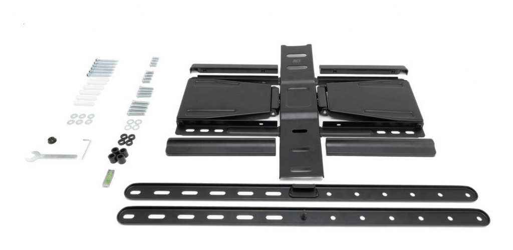 ACT Full motion tv wandsteun, 43" tot 90", ultradun, VESA - Afbeelding 6