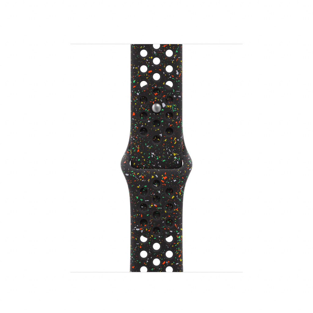 Apple MGAE4ZM/A slimme draagbare accessoire Band Zwart Aluminium, Fluorelastomeer