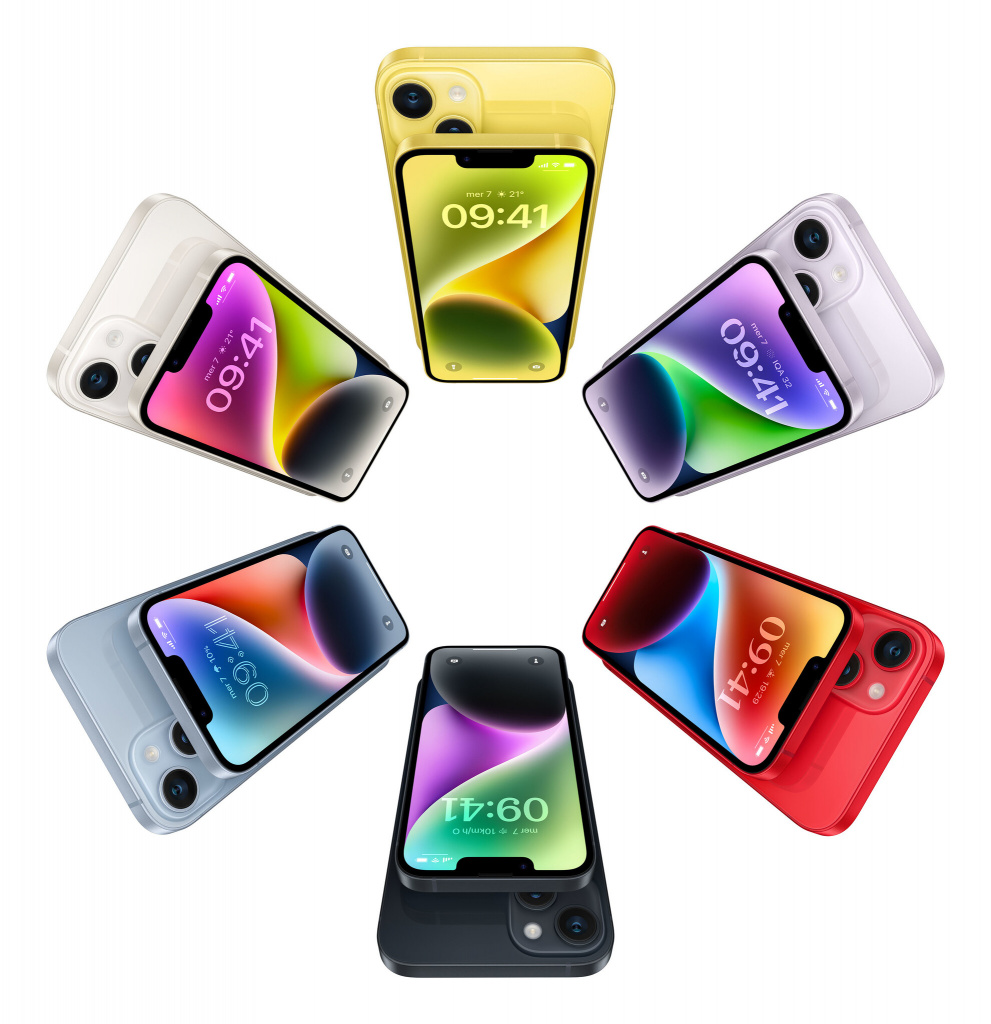 Apple iPhone 14 Plus 17 cm (6.7") Dual SIM iOS 17 5G 128 GB Geel - Afbeelding 5