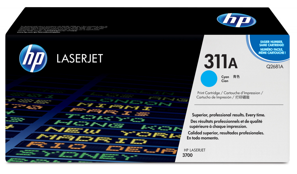 HP 311A Cyan Original LaserJet Toner Cartridge tonercartridge 1 stuk(s) Origineel Cyaan