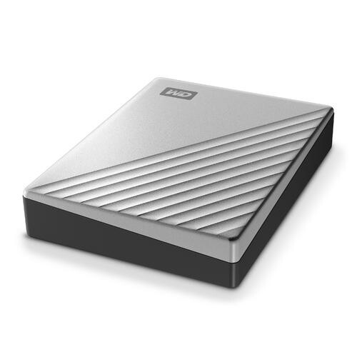 Western Digital WDBFTM0040BSL-WESN externe harde schijf 4 TB USB Type-C 3.2 Gen 1 (3.1 Gen 1) Zilver - Afbeelding 4