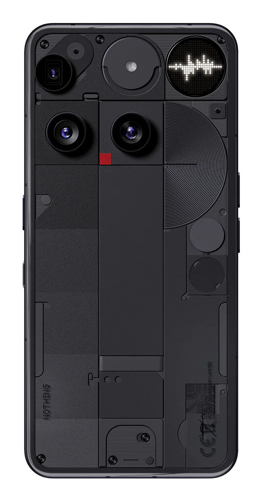 Nothing Phone (3) 16,9 cm (6.67") Dual SIM Android 15 5G 16 GB 512 GB 5150 mAh Zwart