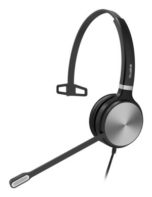 Yealink YHS36 Headset Bedraad Hoofdband Kantoor/callcenter Zwart, Zilver