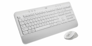 Logitech 920-011032 toetsenbord Inclusief muis Kantoor Bluetooth QWERTY US International Wit