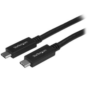 StarTech.com 1m USB-C Kabel, USB 5Gbps, 60W (3A) Power Delivery, 4K 60Hz DP Alt Mode, TPE Mantel - Thunderbolt Compatibel