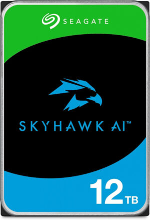 Seagate SkyHawk interne harde schijf 12 TB 7200 RPM 512 MB 3.5" SATA III