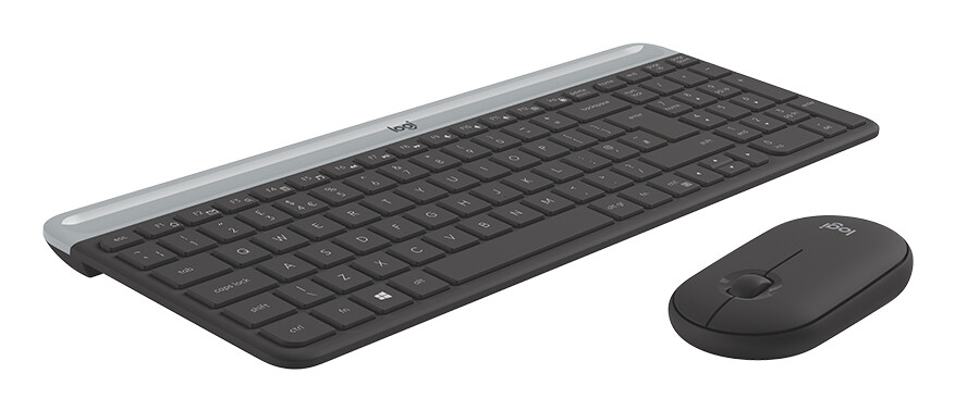 Logitech 920-009202 toetsenbord Inclusief muis Kantoor RF Draadloos QWERTY Brits Engels Grafiet - Afbeelding 4