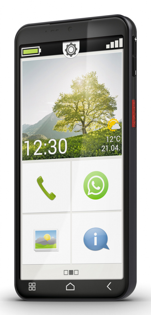 Emporia emporiaSMART.7lite 13,8 cm (5.45") Single SIM Android 15 4G USB Type-C 6 GB 128 GB 3500 mAh Zwart - Afbeelding 11