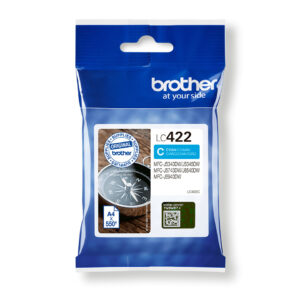 Brother LC422C inktcartridge 1 stuk(s) Origineel Cyaan