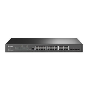 TP-Link JetStream TL-SG3428 netwerk-switch Managed L2/L3 Gigabit Ethernet (10/100/1000) 1U Zwart