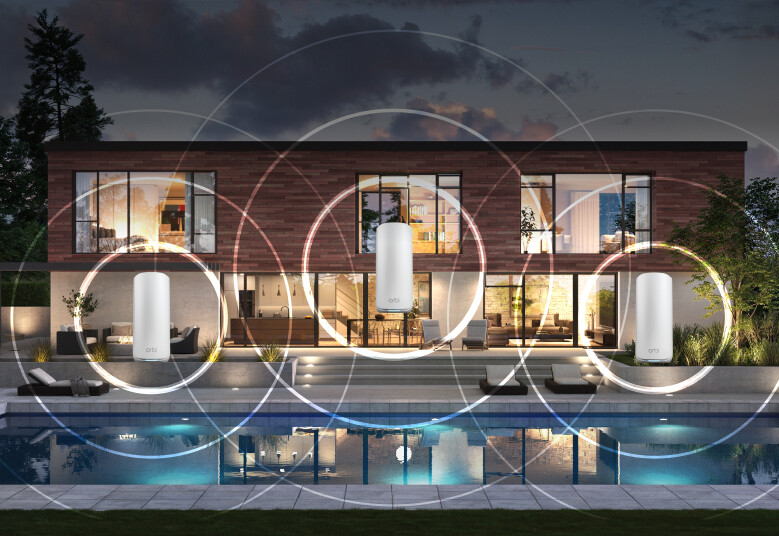 NETGEAR Orbi 870 Tri-band (2,4 GHz / 5 GHz / 6 GHz) Wi-Fi 7 (802.11be) Wit 4 Intern - Afbeelding 2