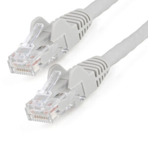 StarTech.com 15m CAT6 Ethernet Kabel, LSZH (Low Smoke Zero Halogen), 10 Gigabit 650MHz 100W PoE RJ45 10GbE UTP Snagless Netwerk