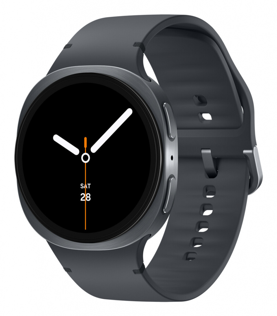 Samsung Galaxy Watch 8 3,81 cm (1.5") AMOLED 44 mm Digitaal 480 x 480 Pixels Touchscreen Grafiet Wifi GPS