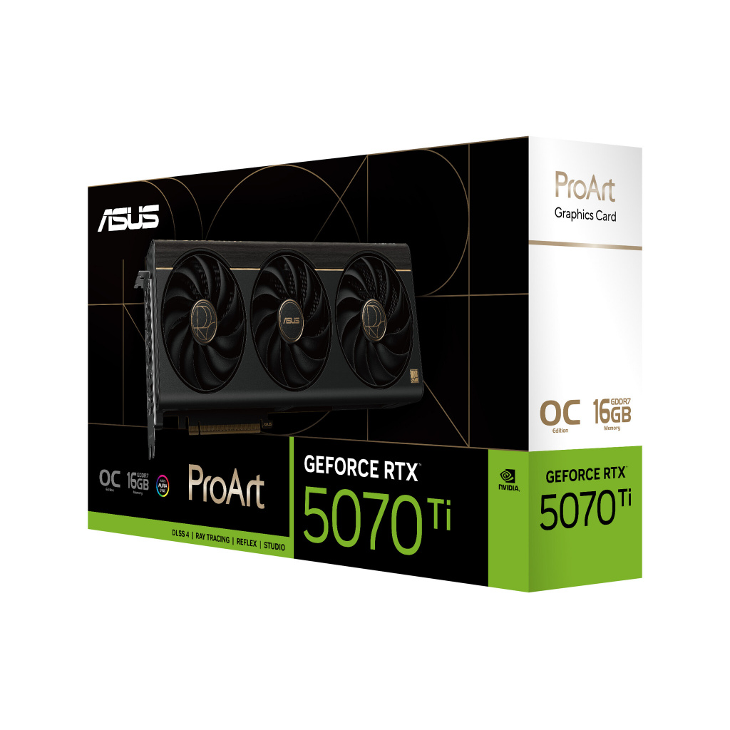 ASUS ProArt -RTX5070TI-O16G NVIDIA GeForce RTX 5070 Ti 16 GB GDDR7 - Afbeelding 15