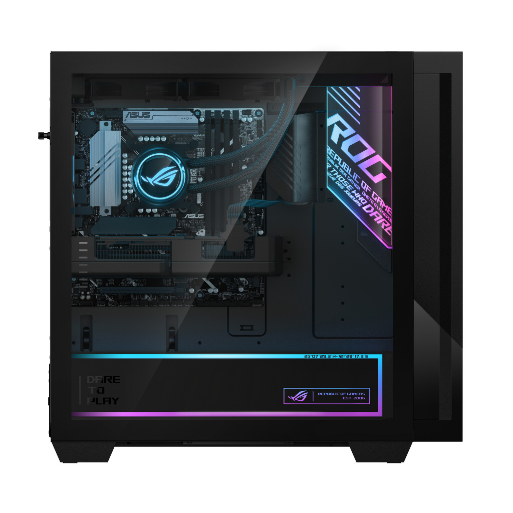 ASUS ROG G700 GM700TZ-R8400F042W AMD Ryzen™ 5 8400F 32 GB DDR5-SDRAM 1 TB SSD AMD Radeon RX 9060 XT Windows 11 Home Tower PC Zwa - Afbeelding 7