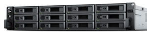 Synology RackStation RS2423+ data-opslag-server NAS Rack (2U) Ryzen Embedded V1780B 8 GB DDR4 0 TB DiskStation Manager Zwart, G