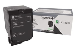 Lexmark 75B0010 tonercartridge 1 stuk(s) Origineel Zwart