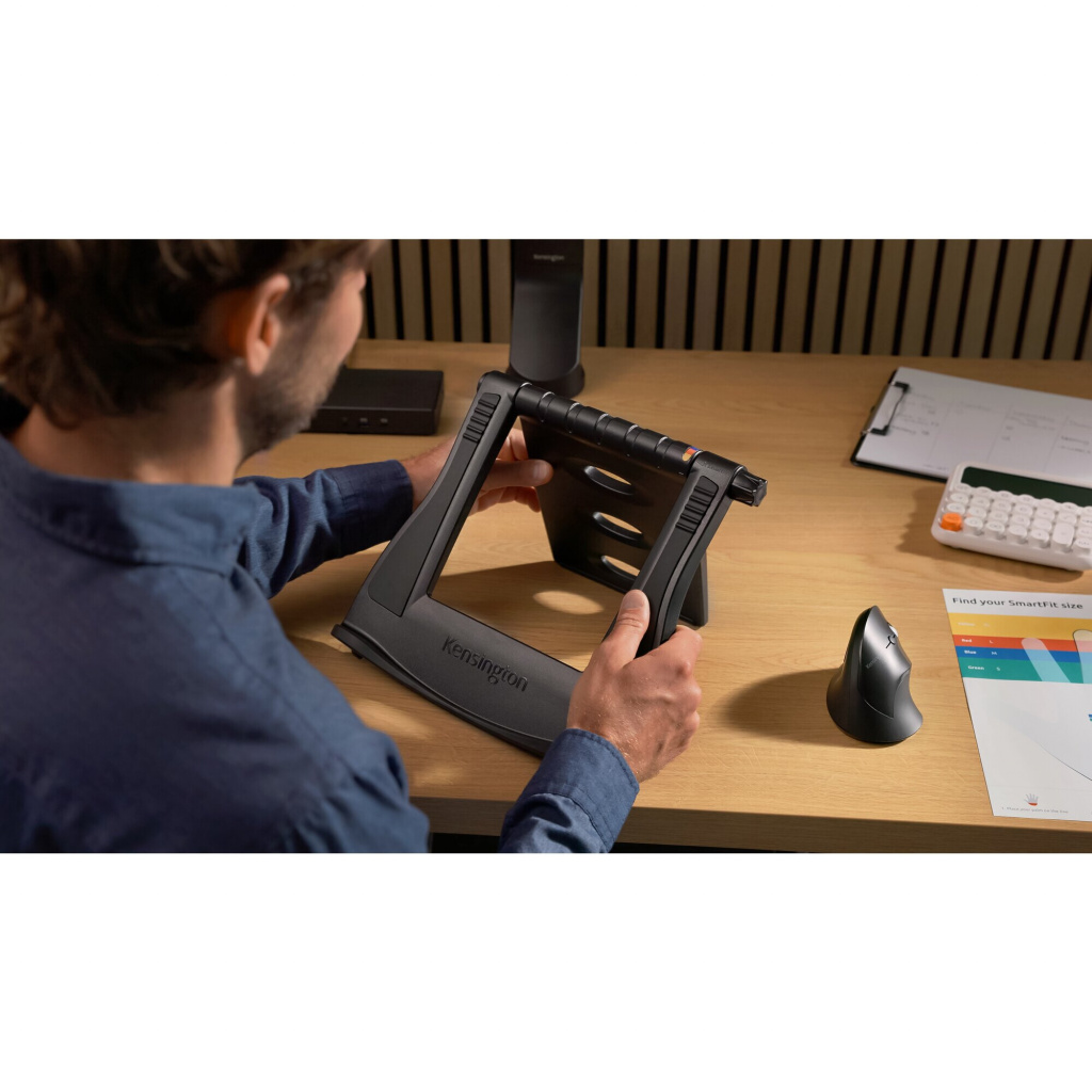 Kensington SmartFit Easy Riser-laptopstandaard met koelfunctie - Zwart - Afbeelding 20