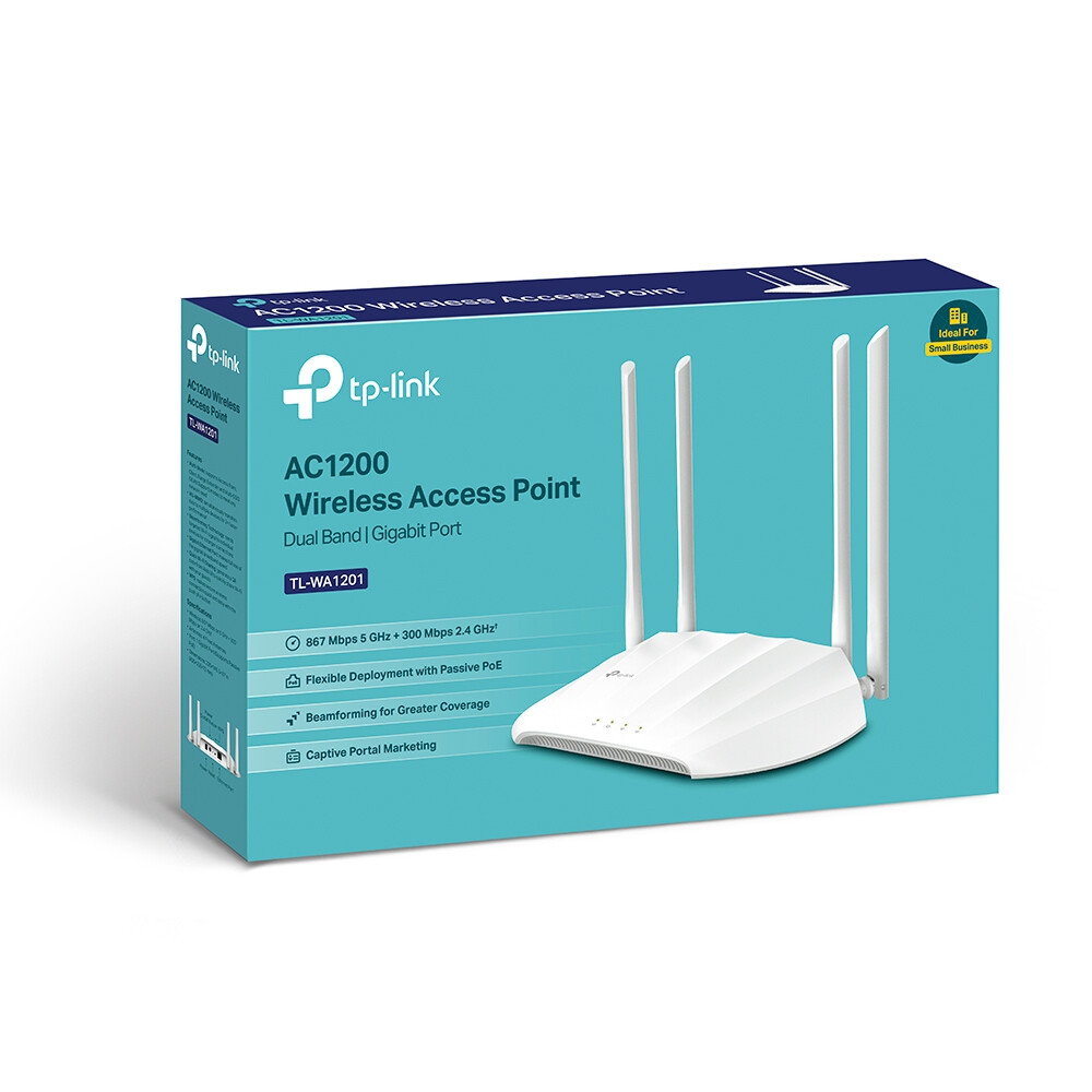 TP-Link TL-WA1201 867 Mbit/s Wit Power over Ethernet (PoE) - Afbeelding 3