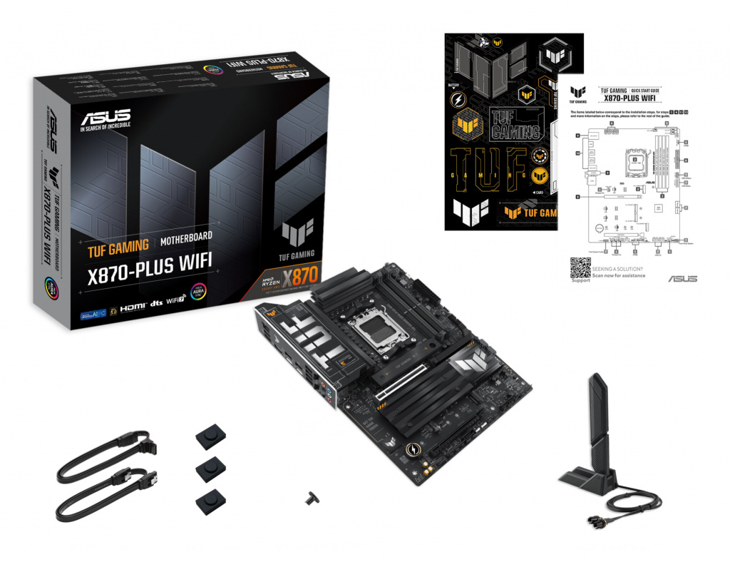 ASUS TUF GAMING X870-PLUS WIFI AMD X870 Socket AM5 ATX - Afbeelding 8