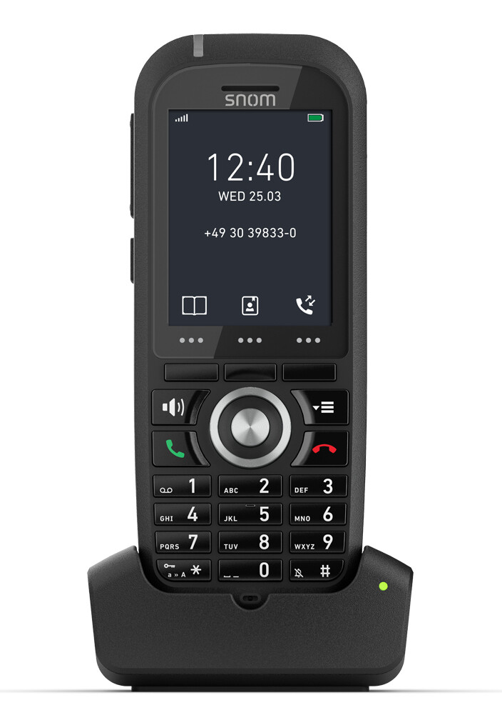 Snom M70 DECT-telefoonhandset Nummerherkenning Zwart - Afbeelding 4
