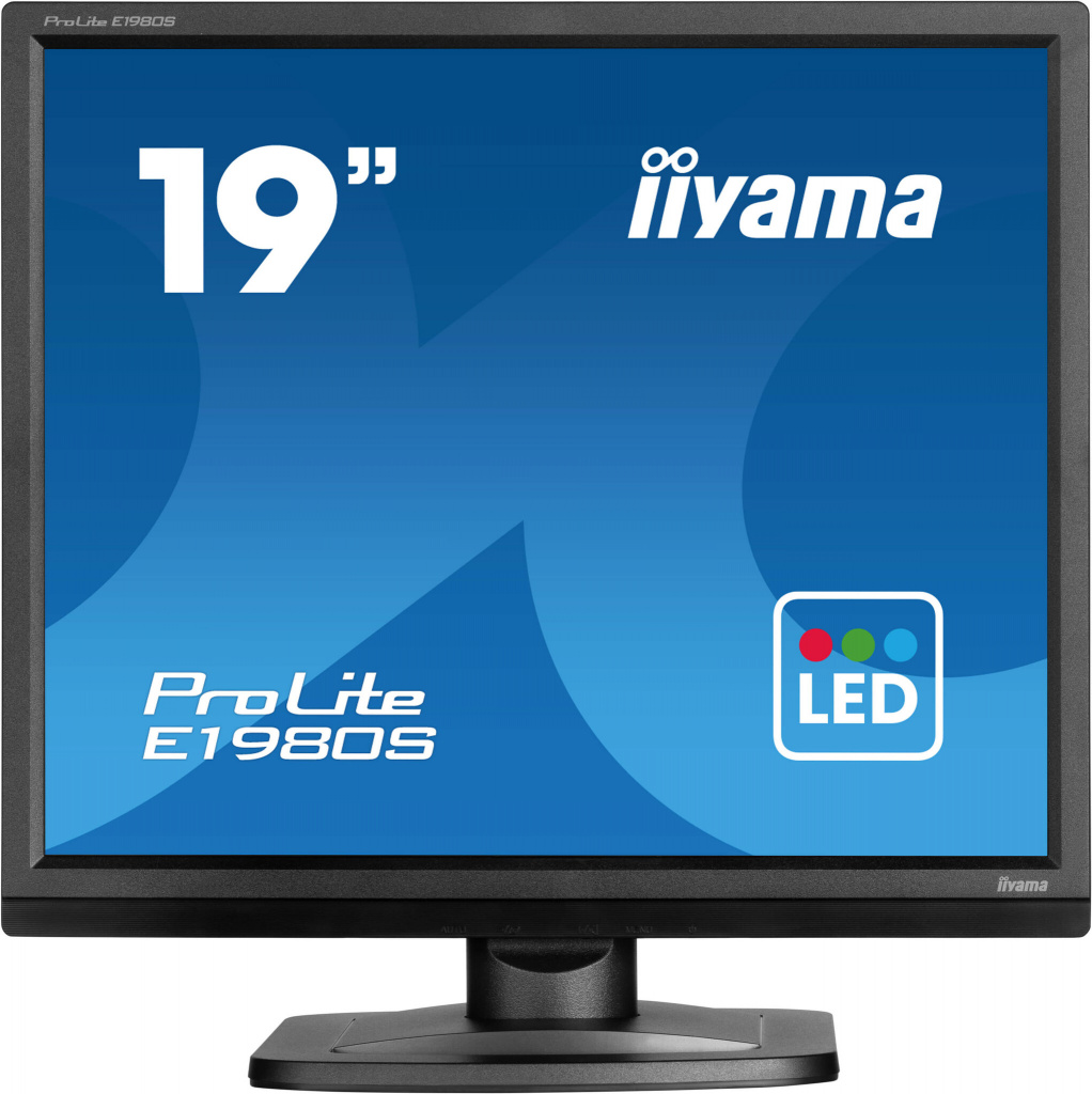 iiyama ProLite E1980S-B1 computer monitor 48,3 cm (19") 1280 x 1024 Pixels VGA LED Zwart - Afbeelding 2