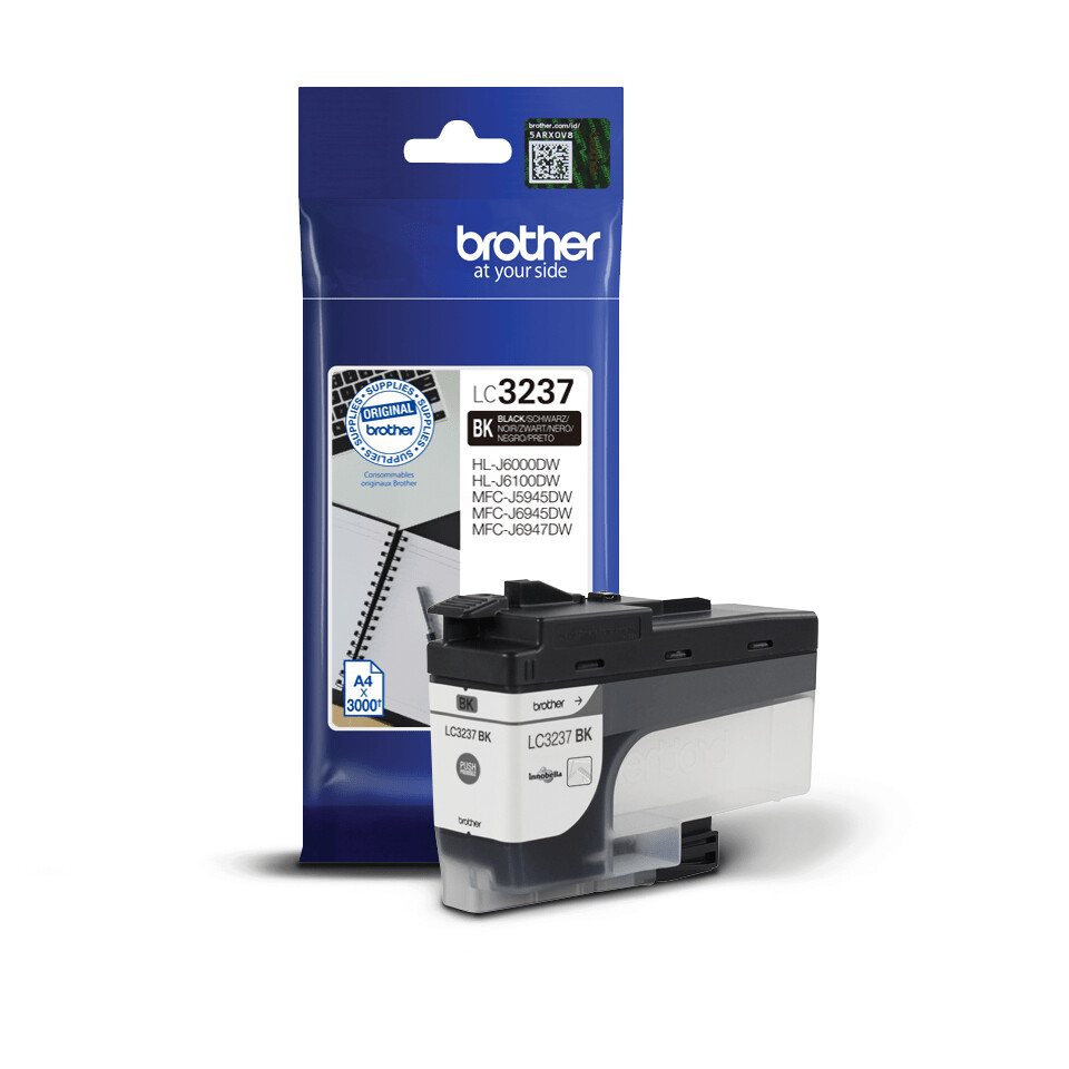 Brother LC3237BK inktcartridge 1 stuk(s) Origineel Normaal rendement Zwart - Afbeelding 2