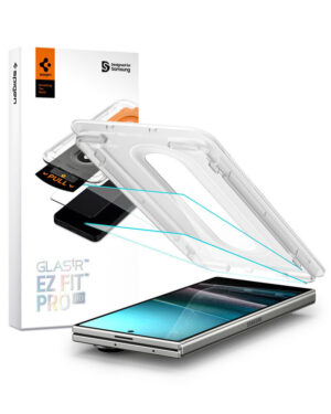 Spigen GLAS.tR EZ Fit Pro HD Doorzichtige schermbeschermer Samsung 2 stuk(s)