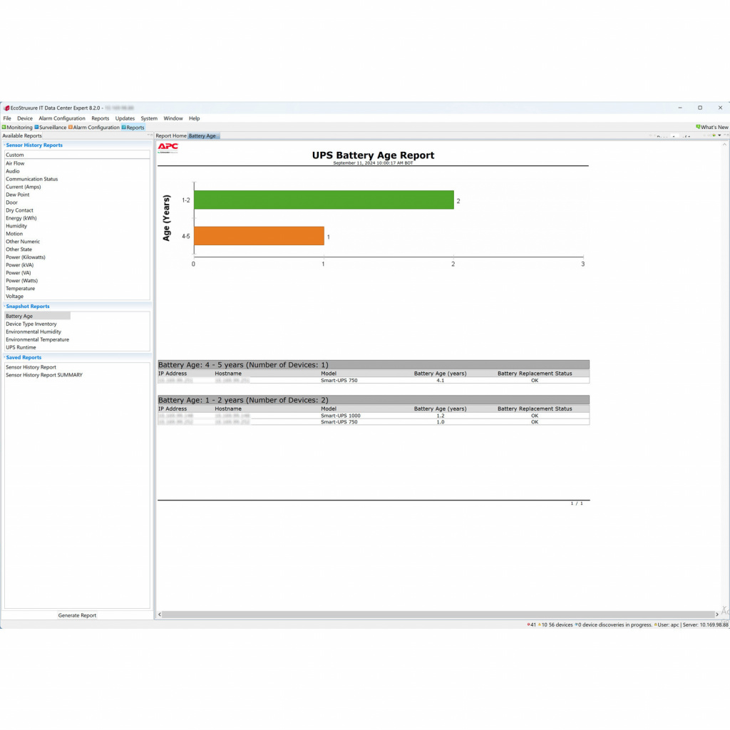 APC Subscription, Ecostruxure Data Center Expert, 1 year, Digital, Remote monitoring and management of Data Centers. - Afbeelding 6