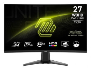 MSI MAG 27CQ6F computer monitor 68,6 cm (27") 2560 x 1440 Pixels Quad HD LCD Zwart