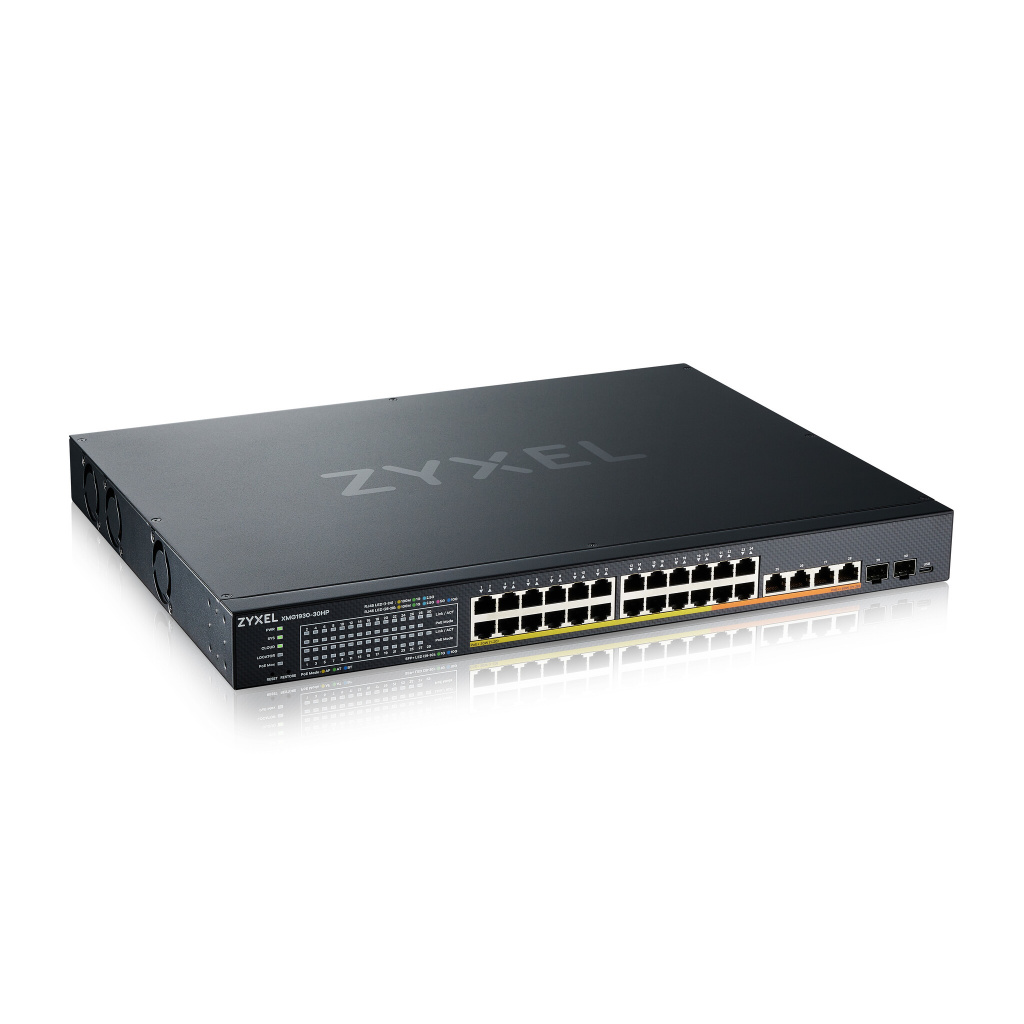 Zyxel XMG1930-30HP Managed L3 2.5G Ethernet (100/1000/2500) Power over Ethernet (PoE) 1U Zwart - Afbeelding 2