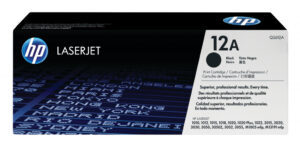 HP 12A originele zwarte LaserJet tonercartridge