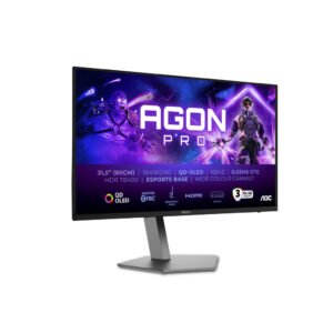 AOC AGON PRO AG326UD computer monitor 80 cm (31.5") 3840 x 2160 Pixels 4K Ultra HD QD-OLED Zwart