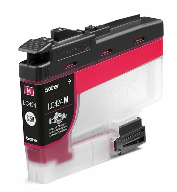 Brother LC-424M inktcartridge 1 stuk(s) Origineel Magenta - Afbeelding 2