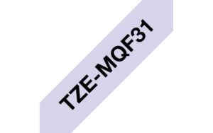 Brother TZE-MQF31 labelprinter-tape Zwart