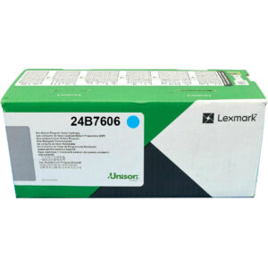 Lexmark 24B7606 tonercartridge 1 stuk(s) Origineel Cyaan
