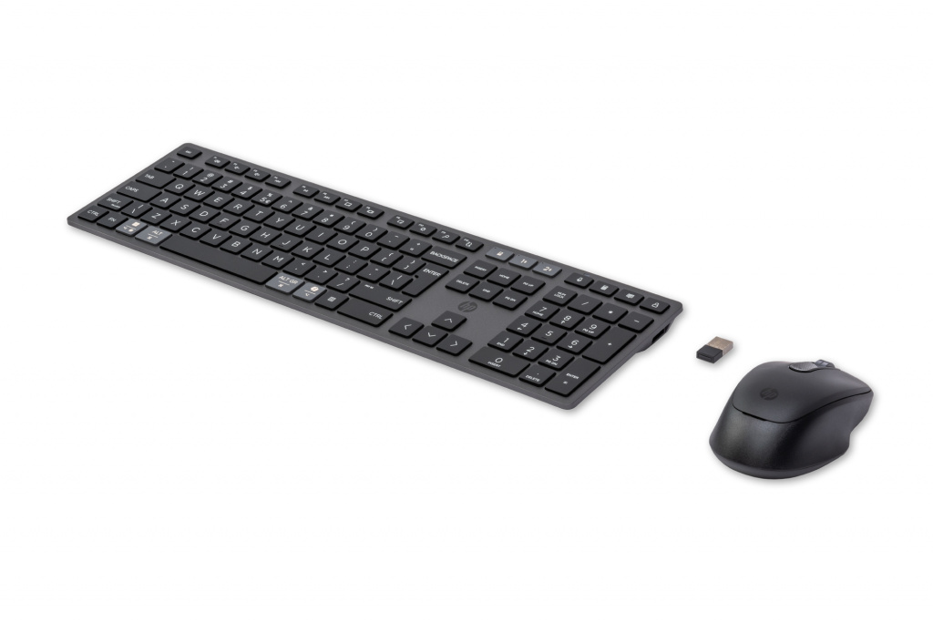 HP 720 Multi-Device Rechargeable Wireless Keyboard and Mouse Combo - Afbeelding 4