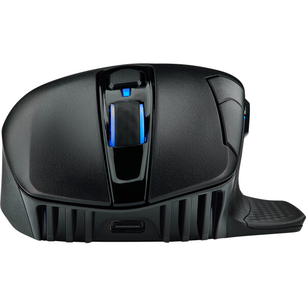 Corsair DARK CORE RGB PRO muis Gamen Rechtshandig RF Wireless + Bluetooth + USB Type-A Optisch 18000 DPI - Afbeelding 11